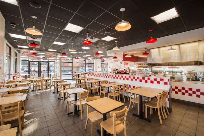 st paul restaurant construction services five guys burgers